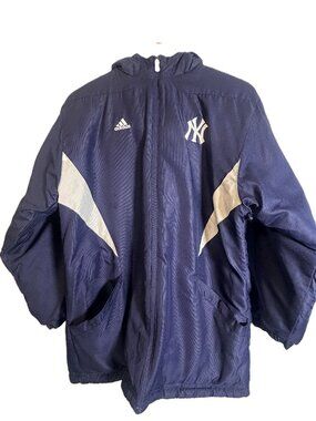Boy's Large 14–16 Vintage New York Yankees Winter Jacket — Pre-Owned